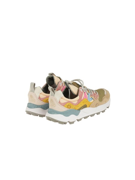 Sneakers Flower Mountain Yamano3 Rosa/Chestnut